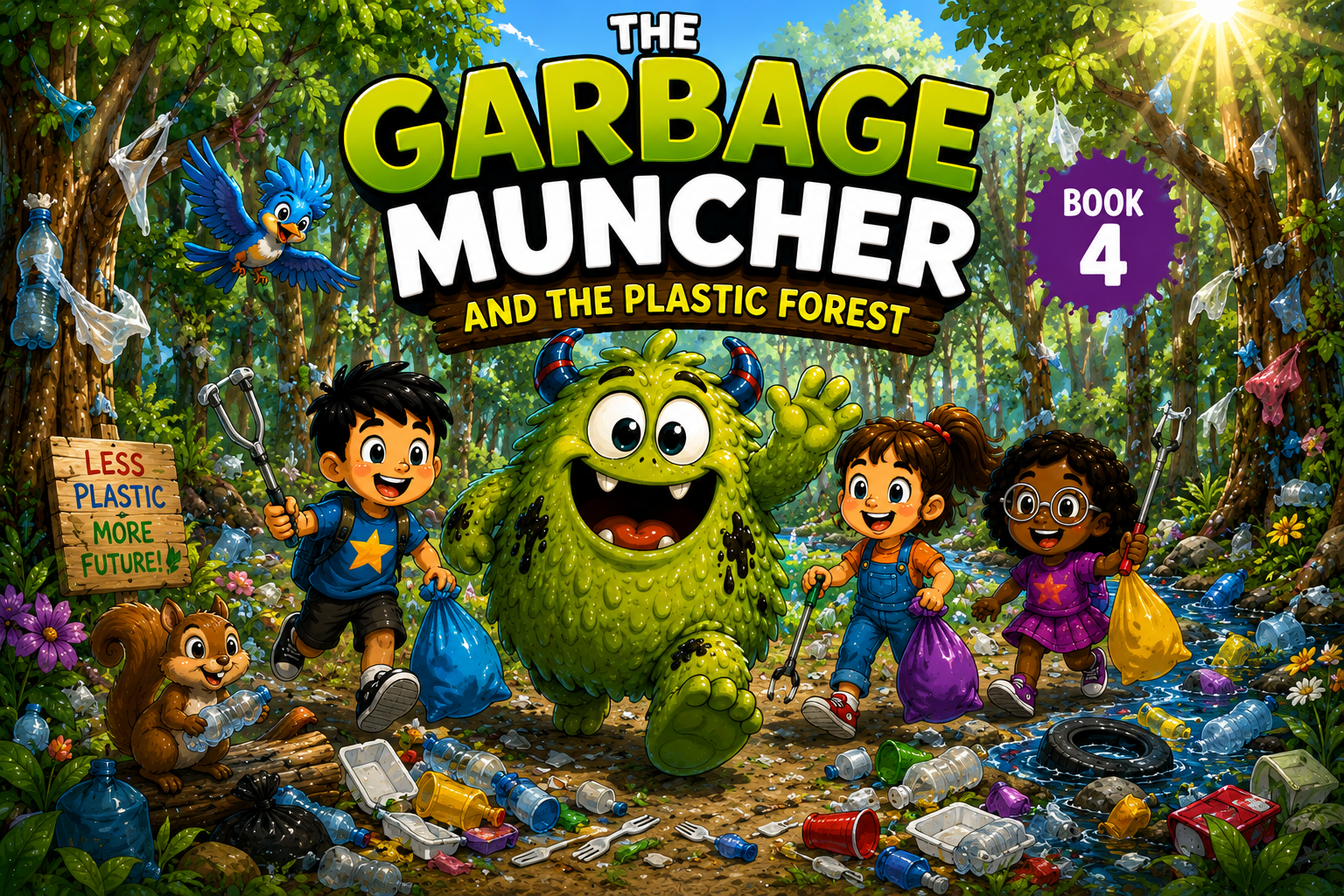 The Garbage Muncher and the Plastic Forest