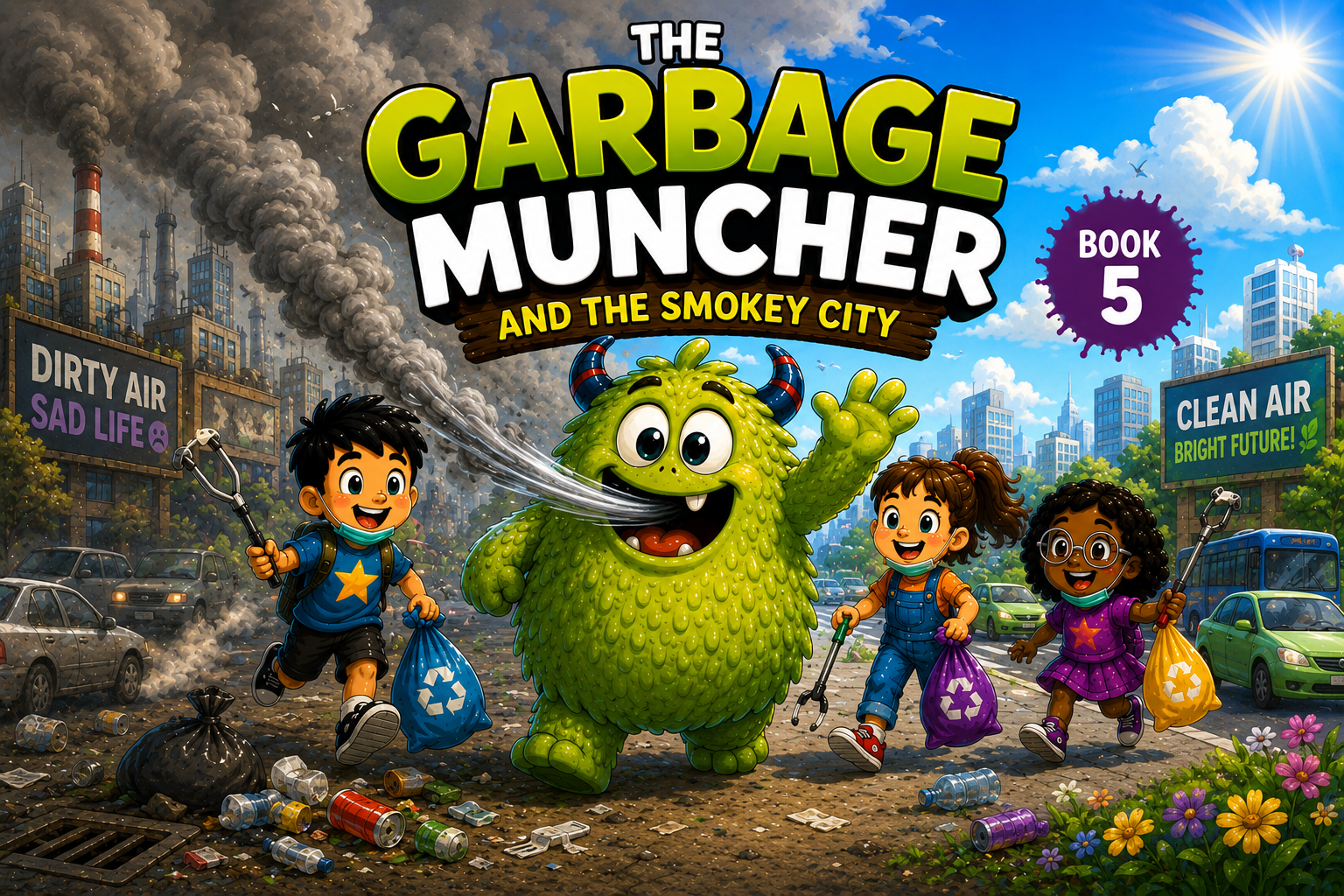 The Garbage Muncher and the Smokey City