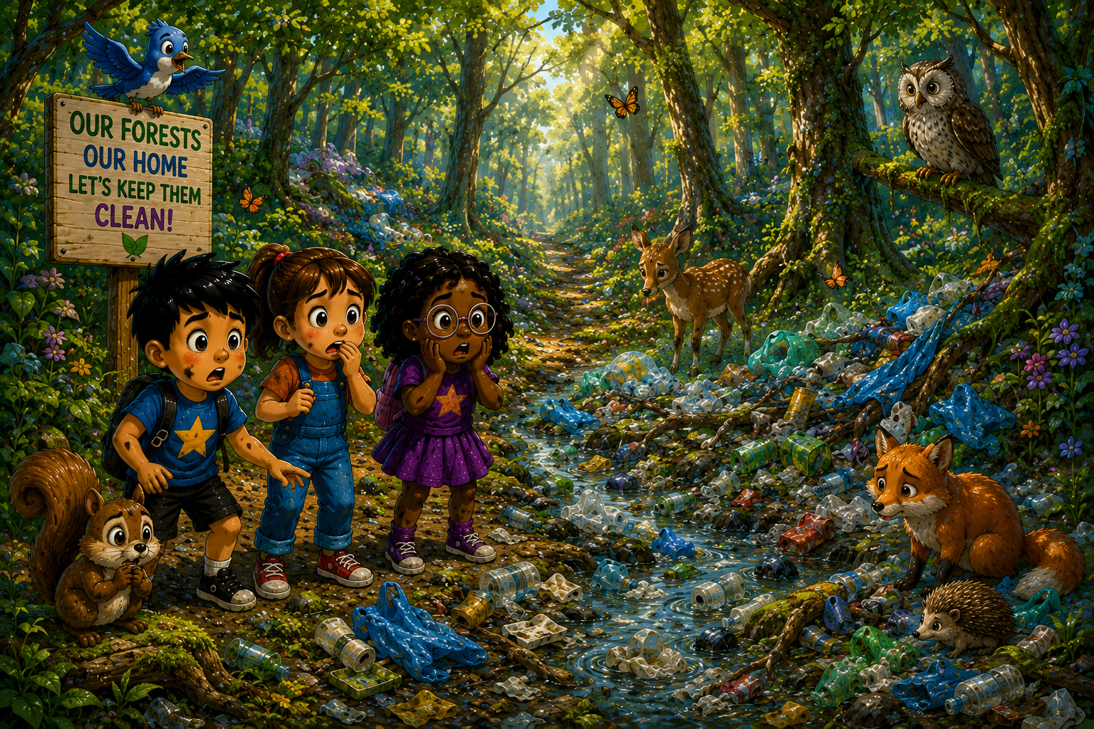 Plastic Forest